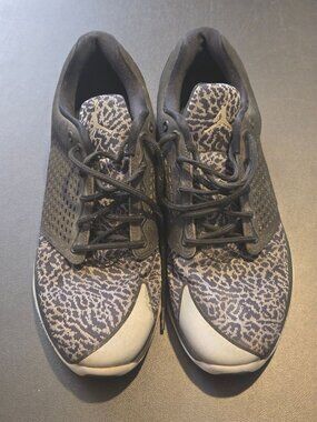 Jordan Training Shoes Mens 12 "Black Wolf Gray" Athletic Sneakers 820253-010